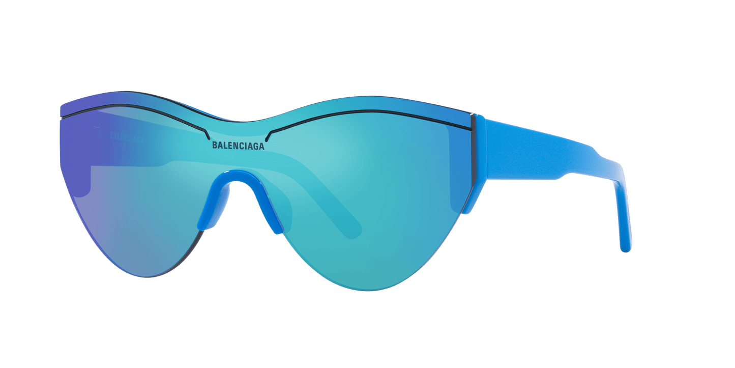 Balenciaga Sunglasses Blue Light Blue | BALENCIAGA BB0004S Blue Light-Blue