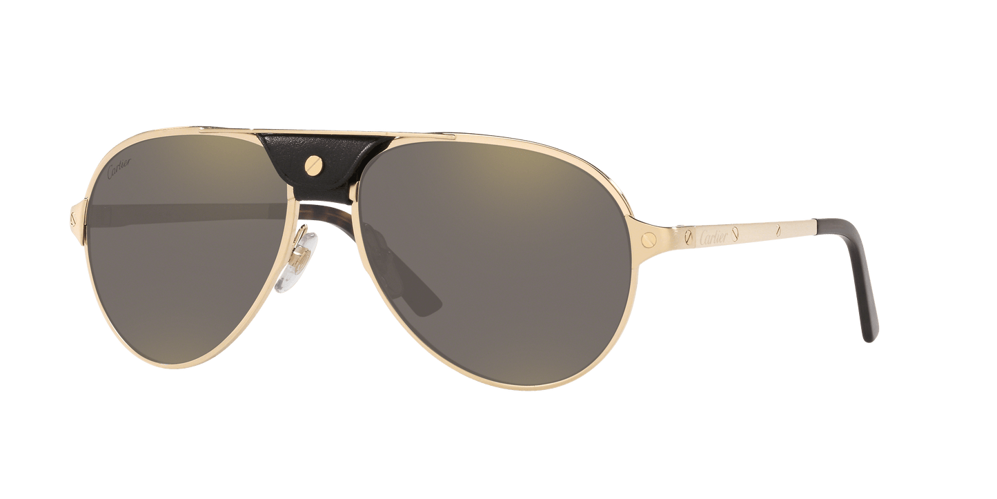 Cartier Sunglasses Gold-Grey | CARTIER CT0034S Gold-Grey