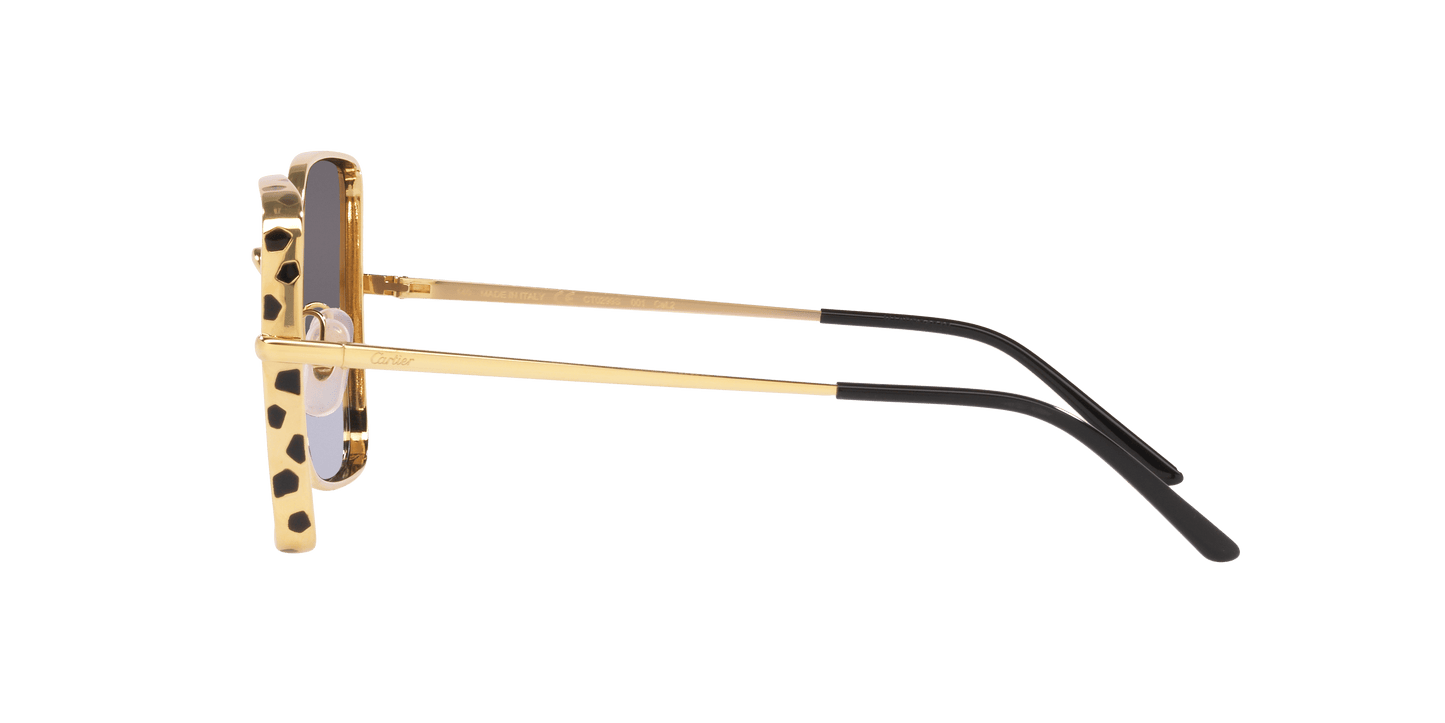 משקפי שמש של קרטייה זהב-אפור | CARTIER CT0299S Gold-Grey