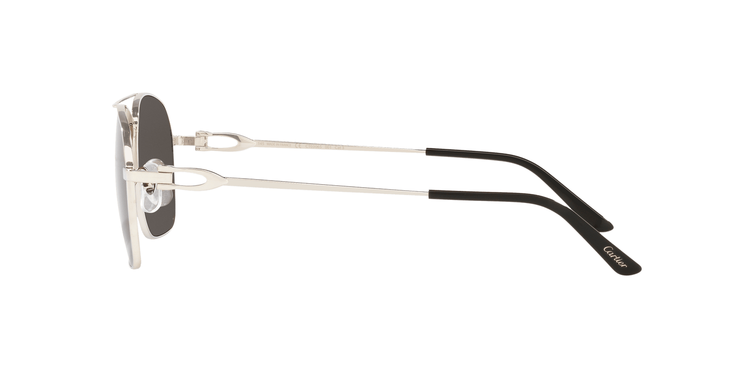 משקפי שמש קרטייה כסף-אפור | CARTIER CT0306S Silver-Grey