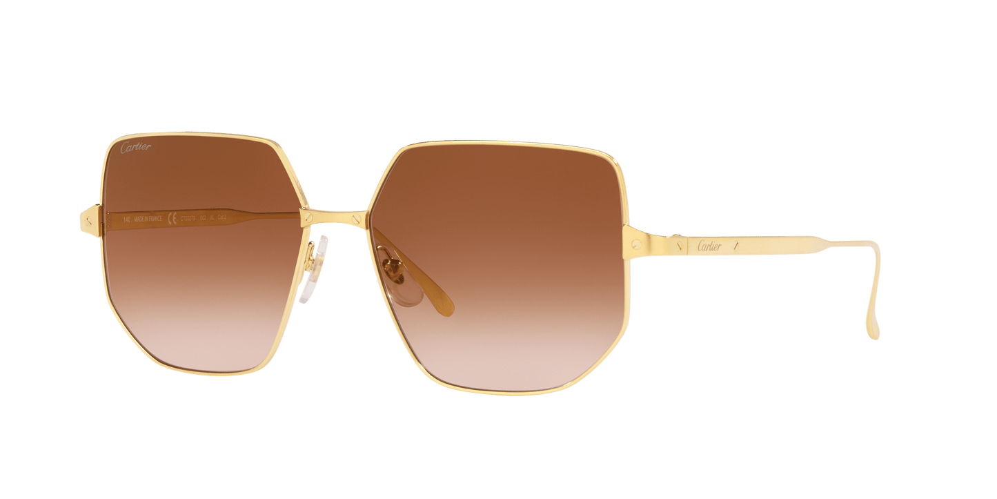 משקפי שמש קרטייה זהב | CARTIER CT0327S Gold