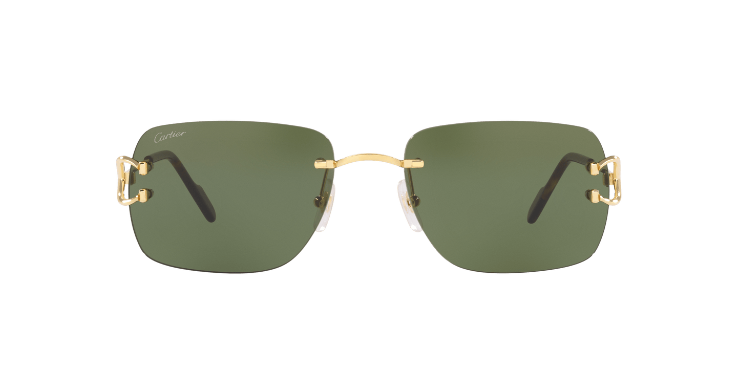 Cartier Gold Sunglasses | CARTIER CT0330S Gold