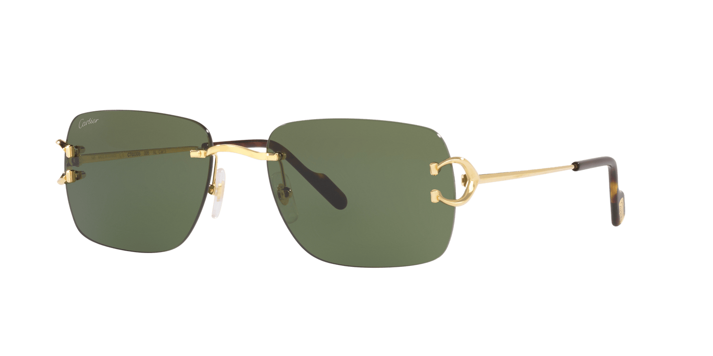 Cartier Gold Sunglasses | CARTIER CT0330S Gold