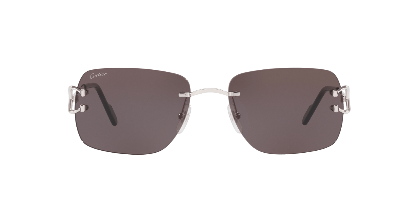 Cartier Silver Sunglasses | CARTIER CT0330S Silver