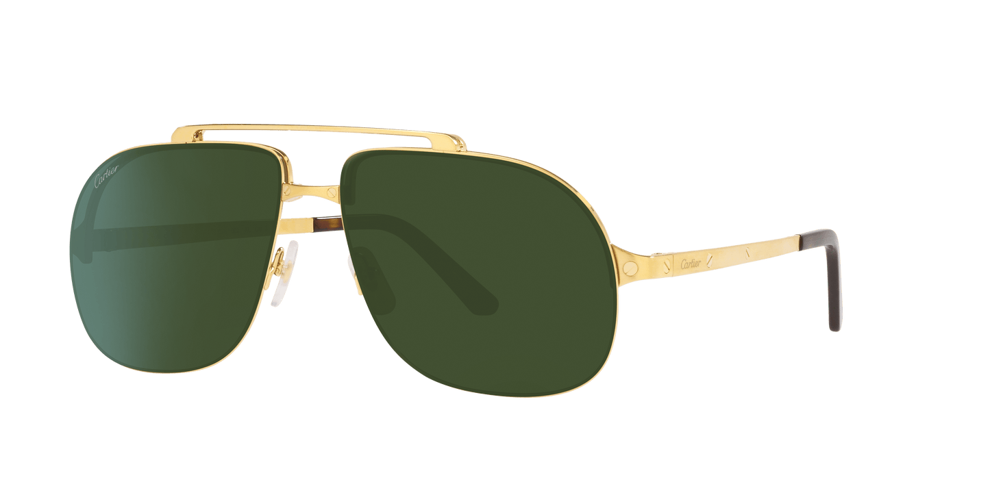 Cartier Sunglasses Gold-Green | CARTIER CT0353S Gold-Green