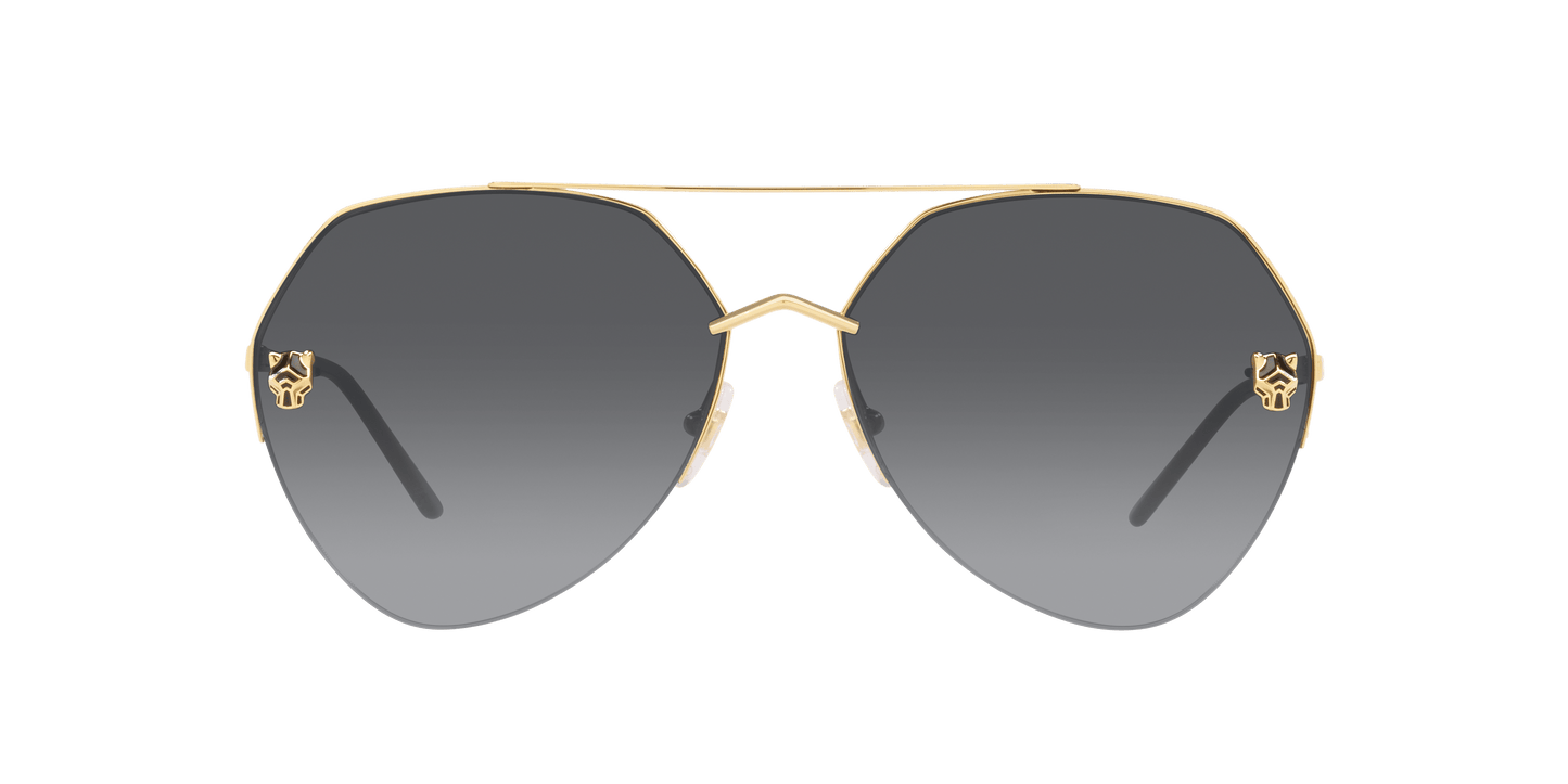 Cartier Sunglasses Gold-Grey | CARTIER CT0355S Gold-Grey