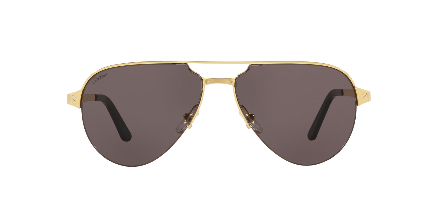 Cartier Sunglasses Gold-Grey | CARTIER CT0386S Gold-Grey