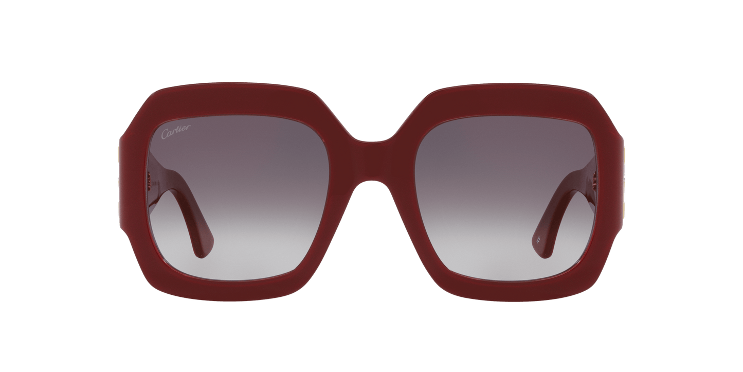 Cartier Sunglasses Burgundy-Grey | CARTIER CT0434S Burgundy-Grey