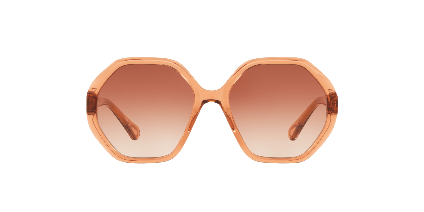 משקפי שמש קלואי כתום-כתום שיפוע | Chloé CC0004S Orange-Orange Gradient