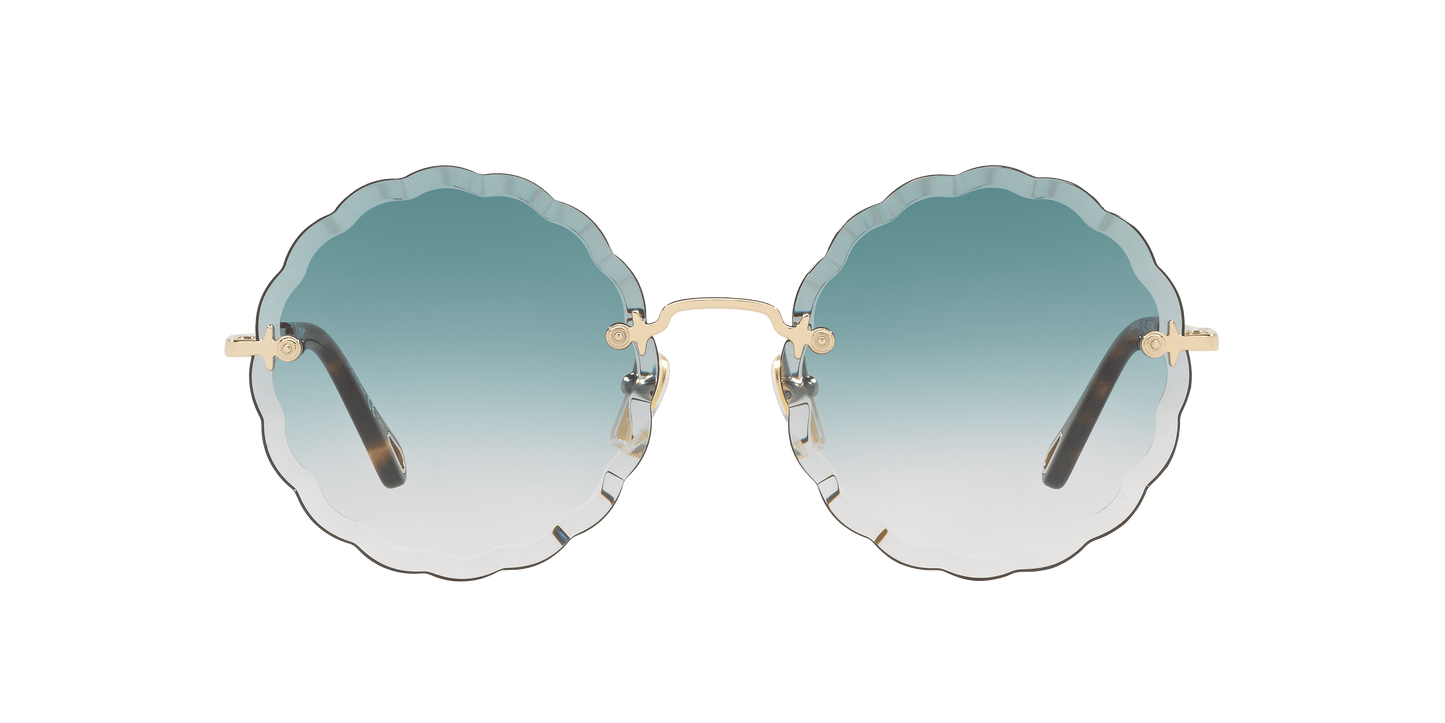 Chloe Brown-Blue Gradient Sunglasses | Chloé CH0047S Brown-Blue Gradient