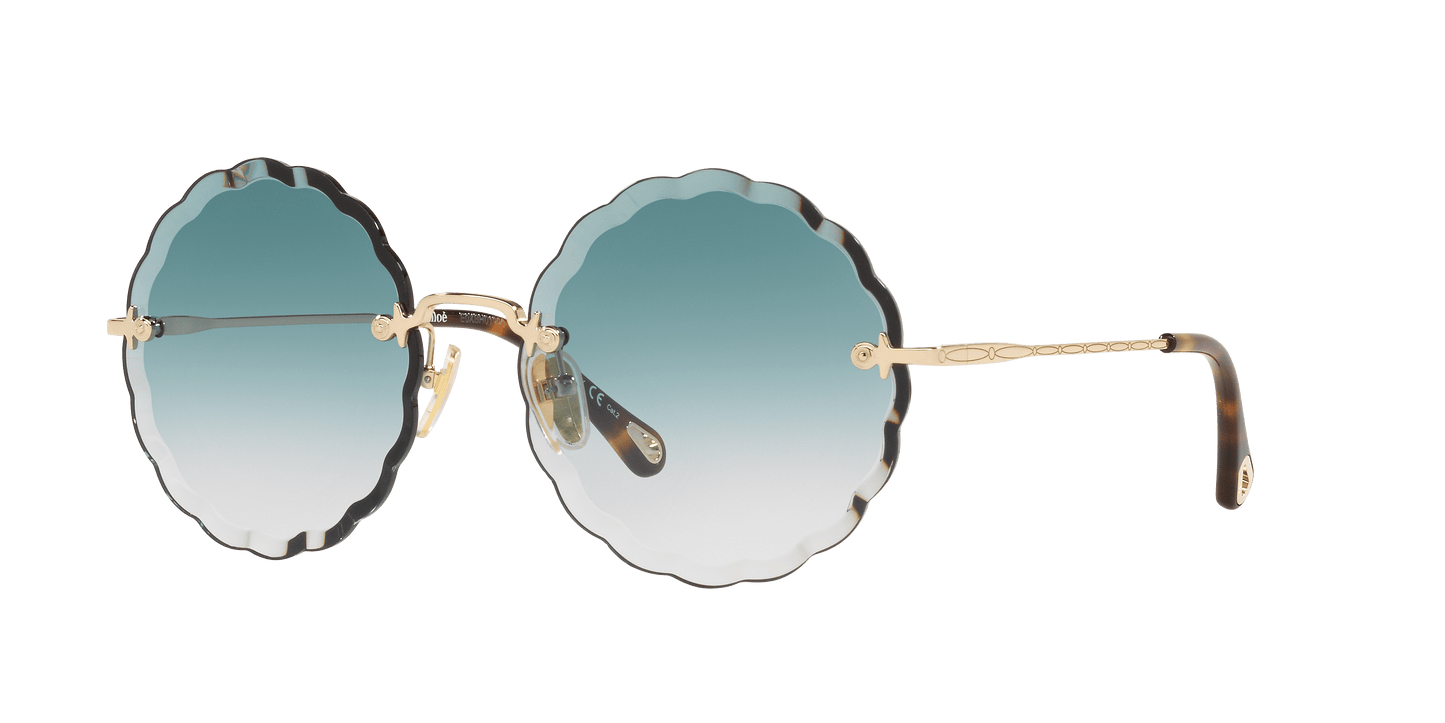 Chloe Brown-Blue Gradient Sunglasses | Chloé CH0047S Brown-Blue Gradient