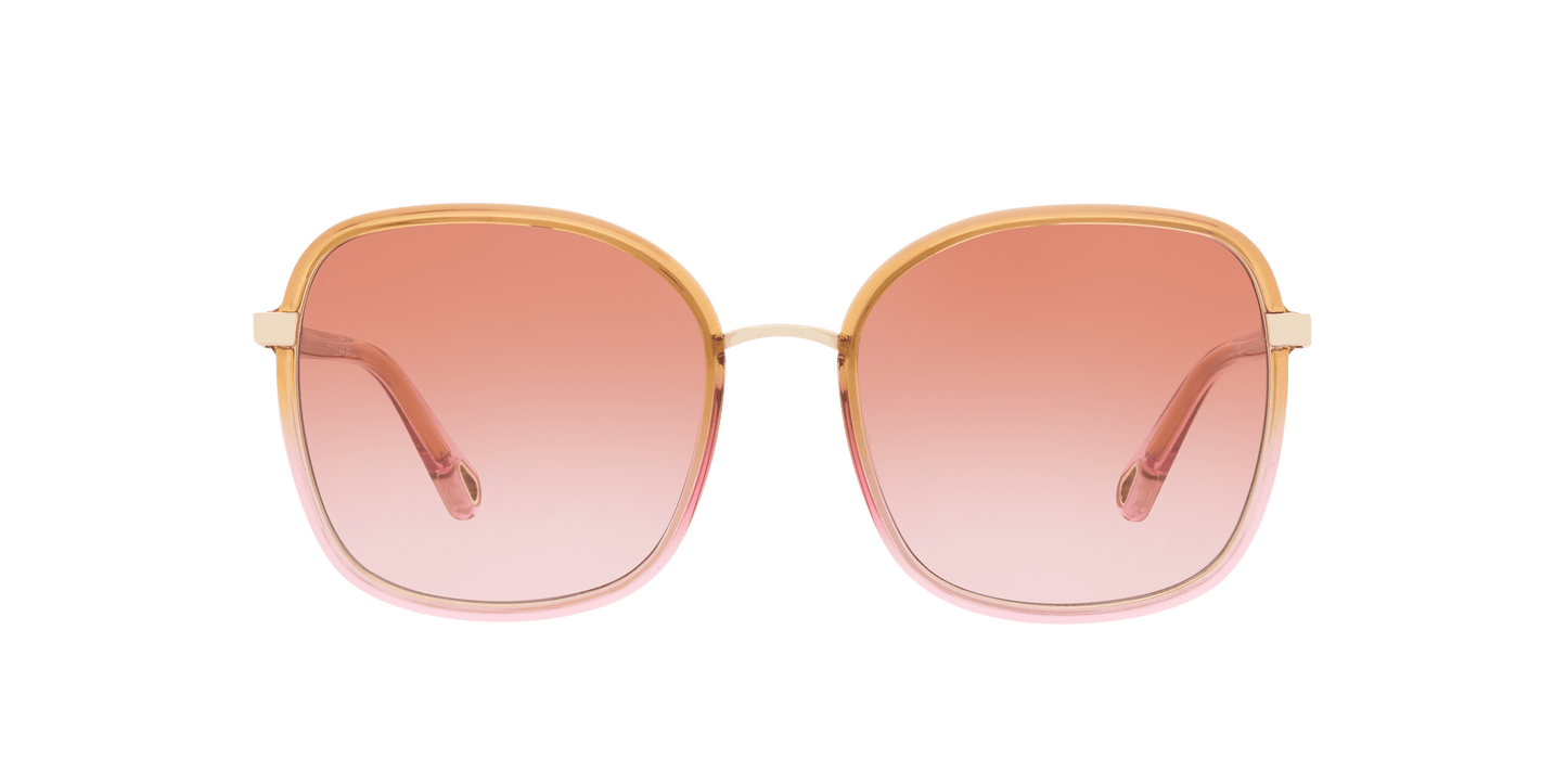 משקפי שמש קלואי ורוד שיפוע-כתום | Chloé CH0031S Pink Gradient-Orange