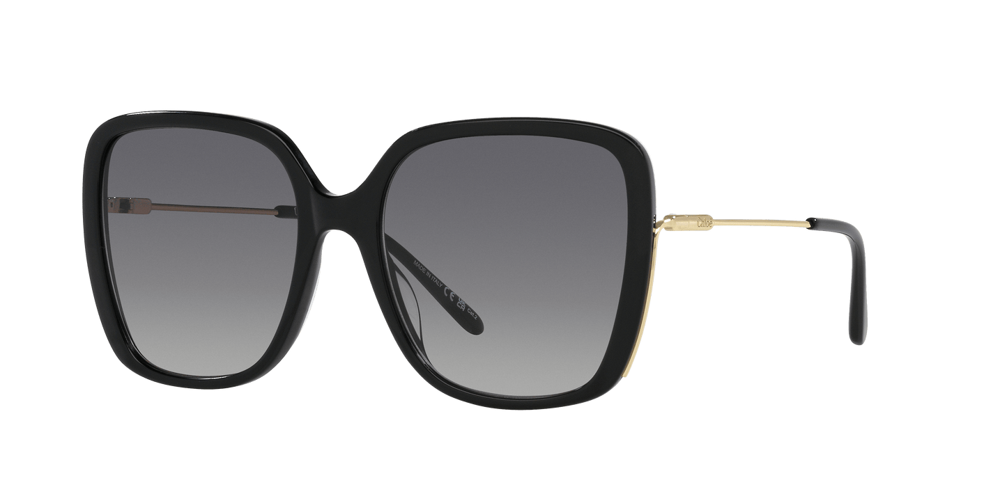 Chloe sunglasses black-grey | Chloé CH0173S Black-Grey