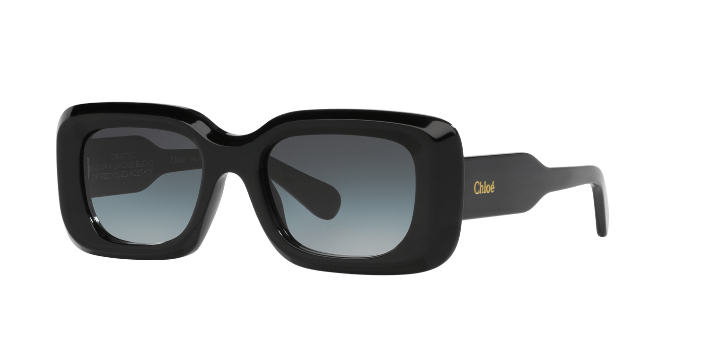 משקפי שמש של קלואי שחור-אפור | Chloé CH0188S Black-Grey