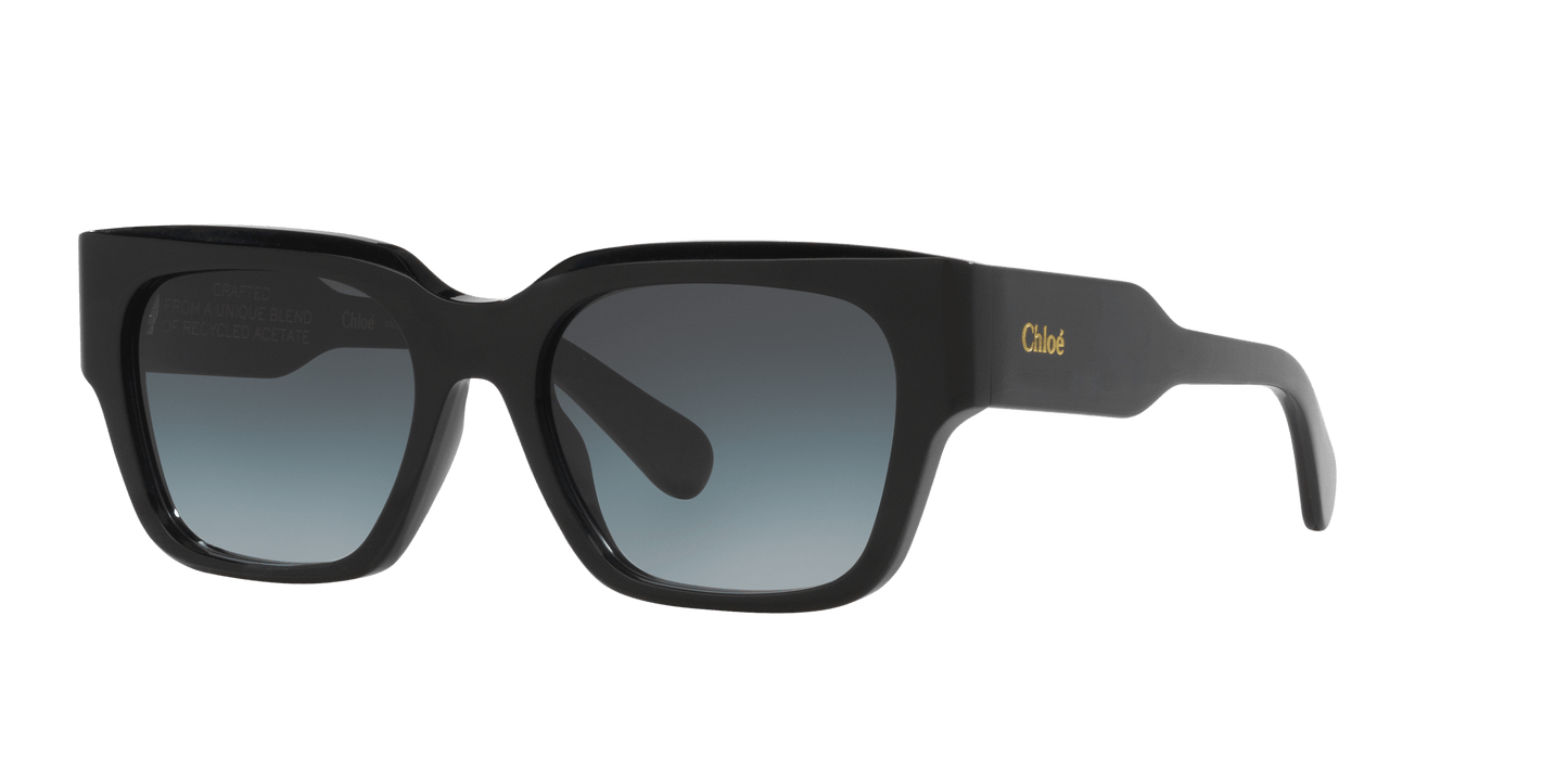 משקפי שמש של קלואי שחור-אפור | Chloé CH0190S Black-Grey