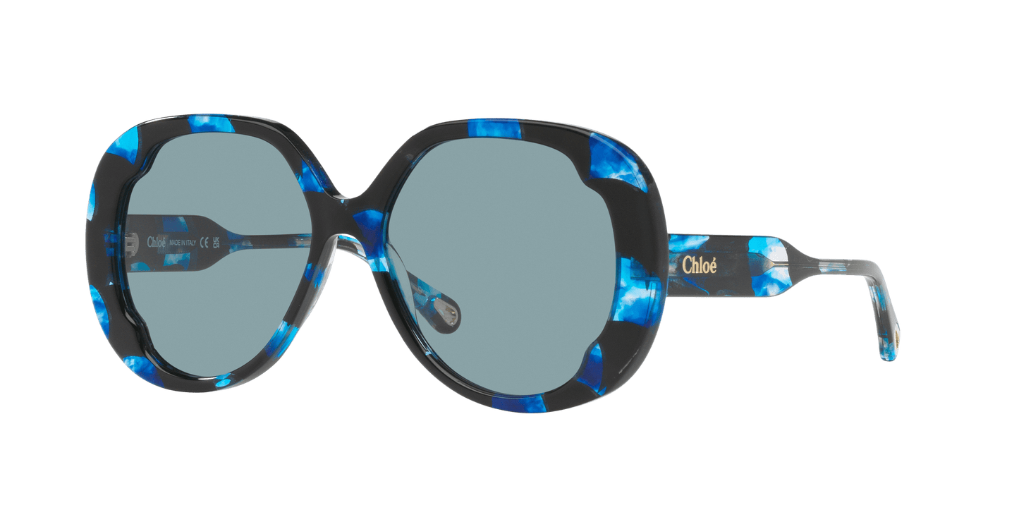 משקפי שמש קלואי צב-כחול | Chloé CH0195S Tortoise-Blue