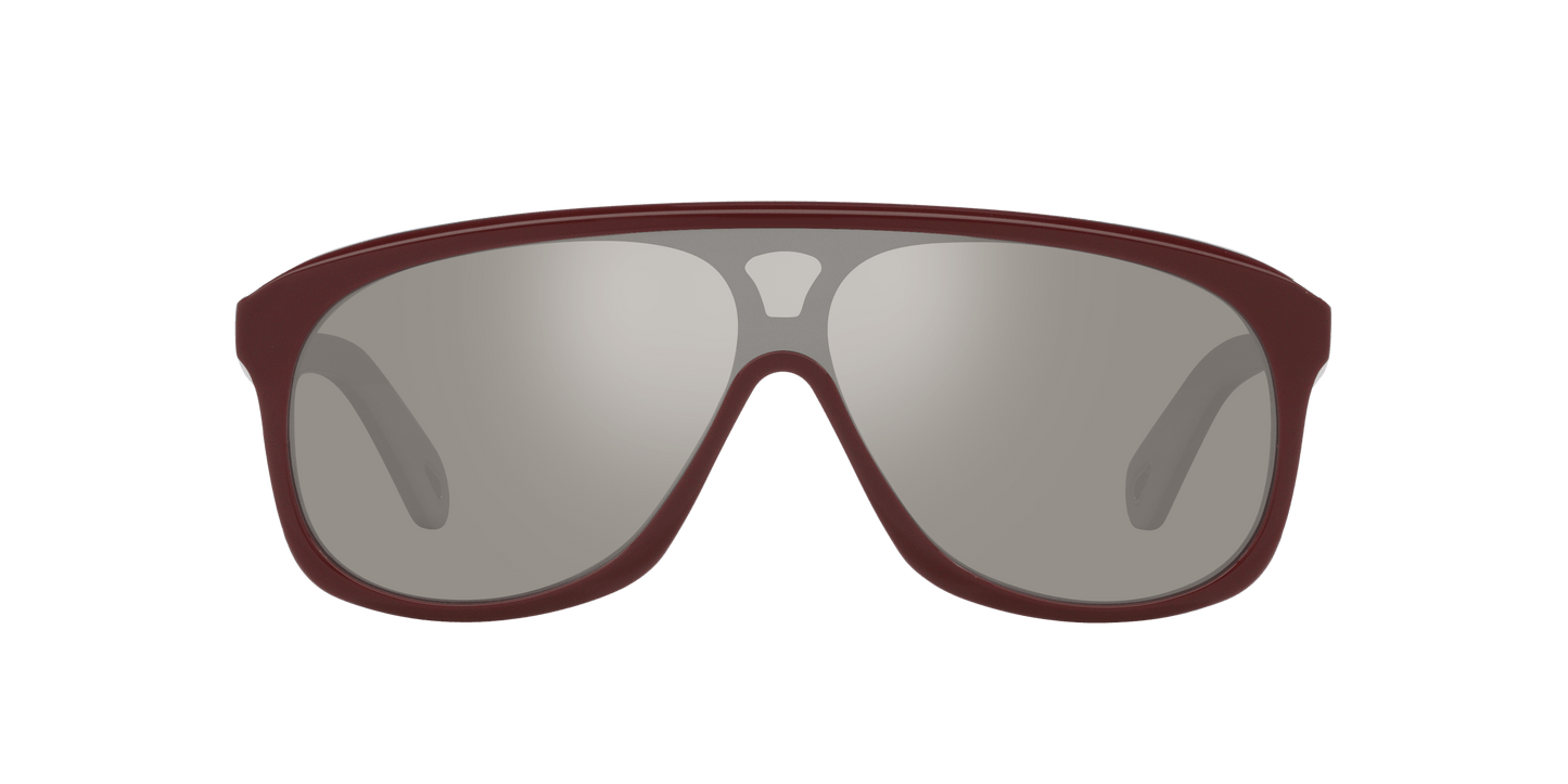 משקפי שמש של קלואה בורדו-כסף | CHLOÉ CH0212S Burgundy-Silver