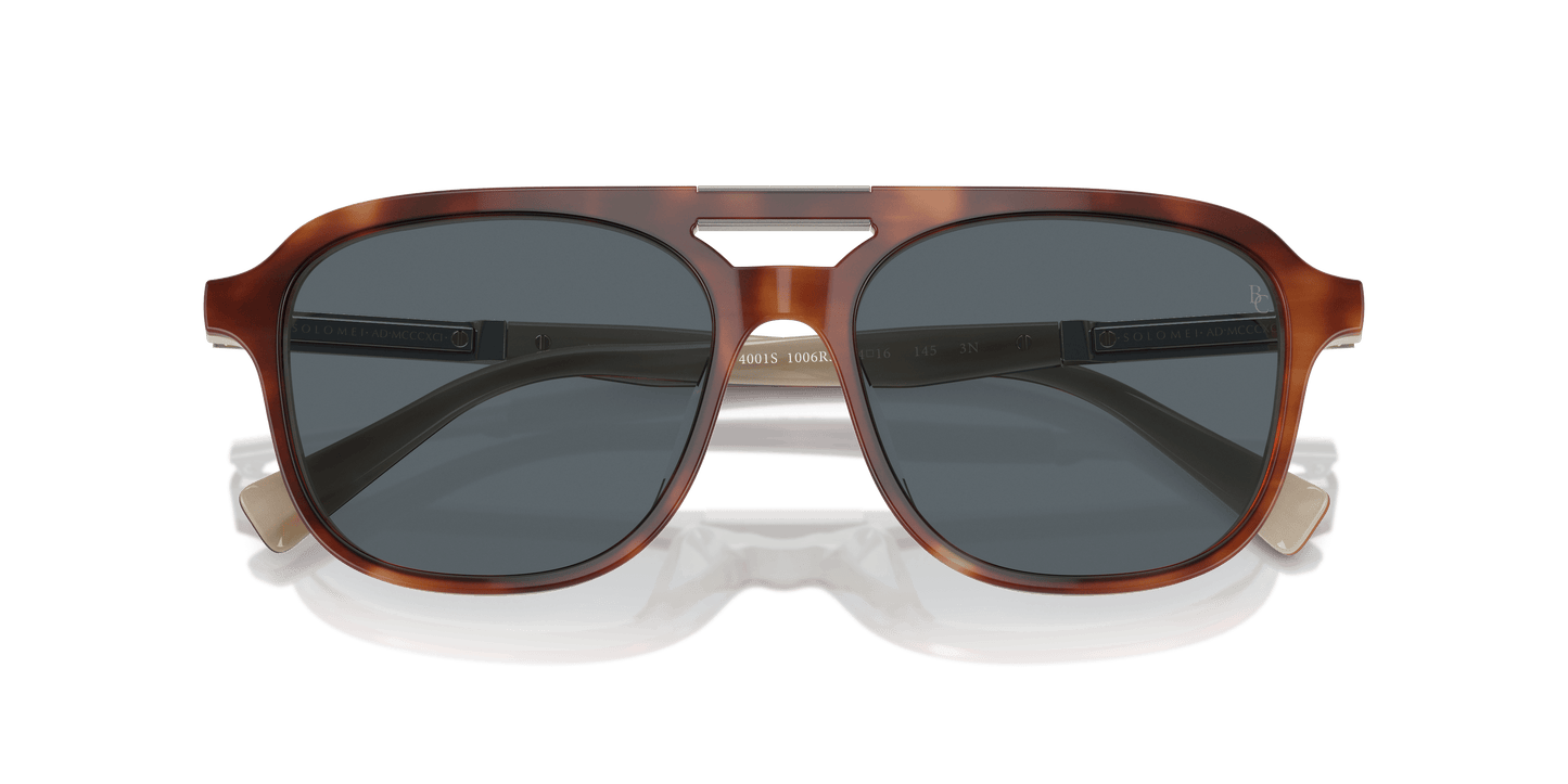 Brunello Cucinelli Havana-Carta Da Zucchero Sunglasses | BRUNELLO CUCINELLI BC4001S Havana-Carta Da Zucchero