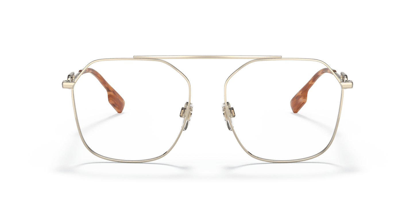 Burberry Sunglasses Light Gold-Clear Blue Light Filter | BURBERRY BE3124 Emma Light Gold-Clear Blue Light Filter