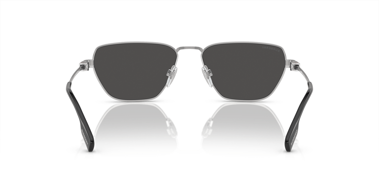 Burberry Sunglasses Silver-Dark Grey | BURBERRY BE3146 Silver-Dark Grey