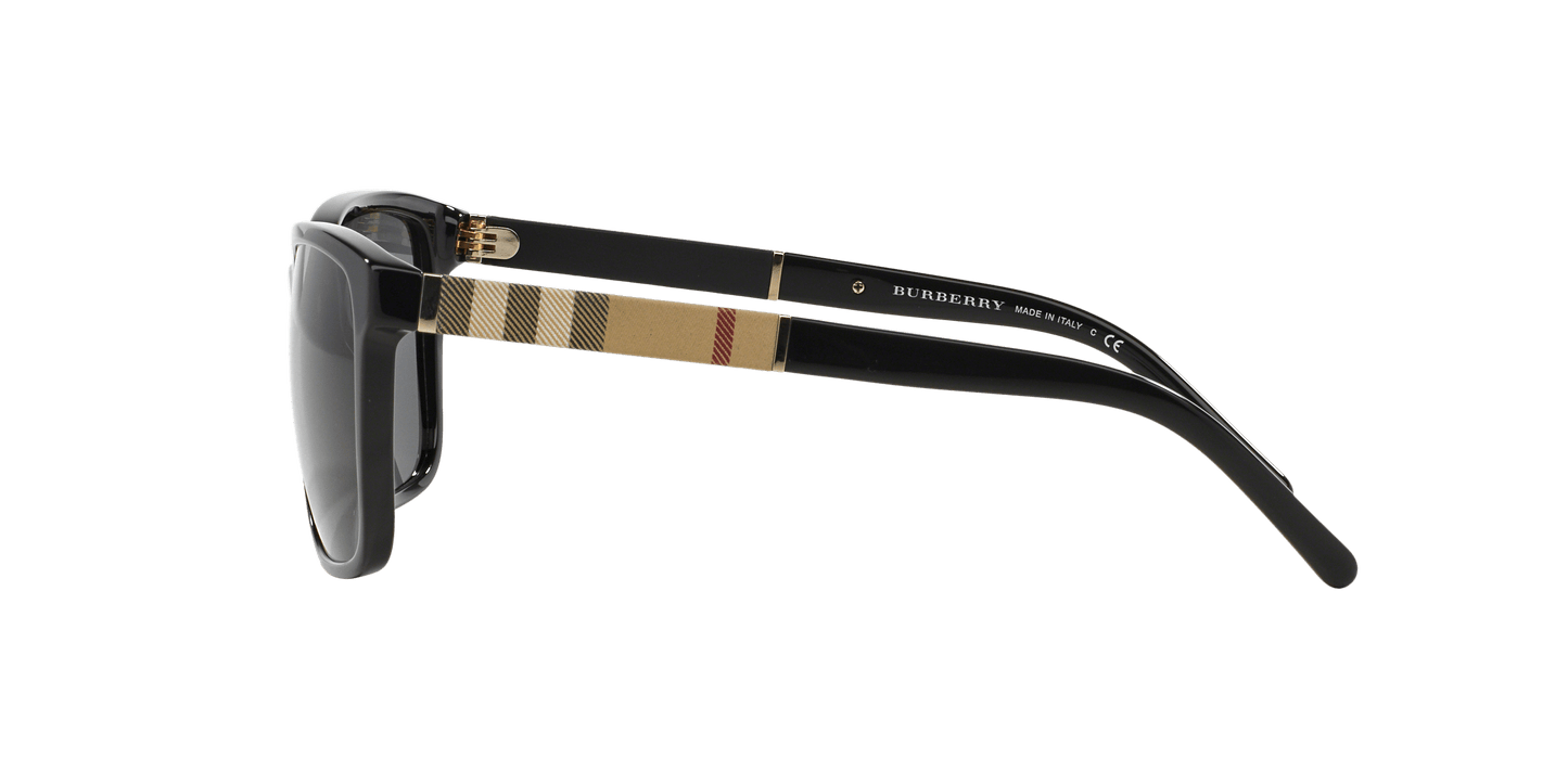 משקפי שמש בורברי שחור-אפור | BURBERRY BE4181 Black-Grey