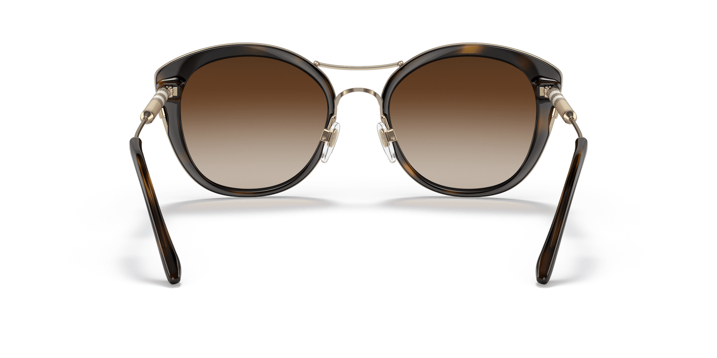 משקפי שמש בורברי בצבע חום כהה הוואנה | BURBERRY BE4251Q Dark Havana-Brown Gradient