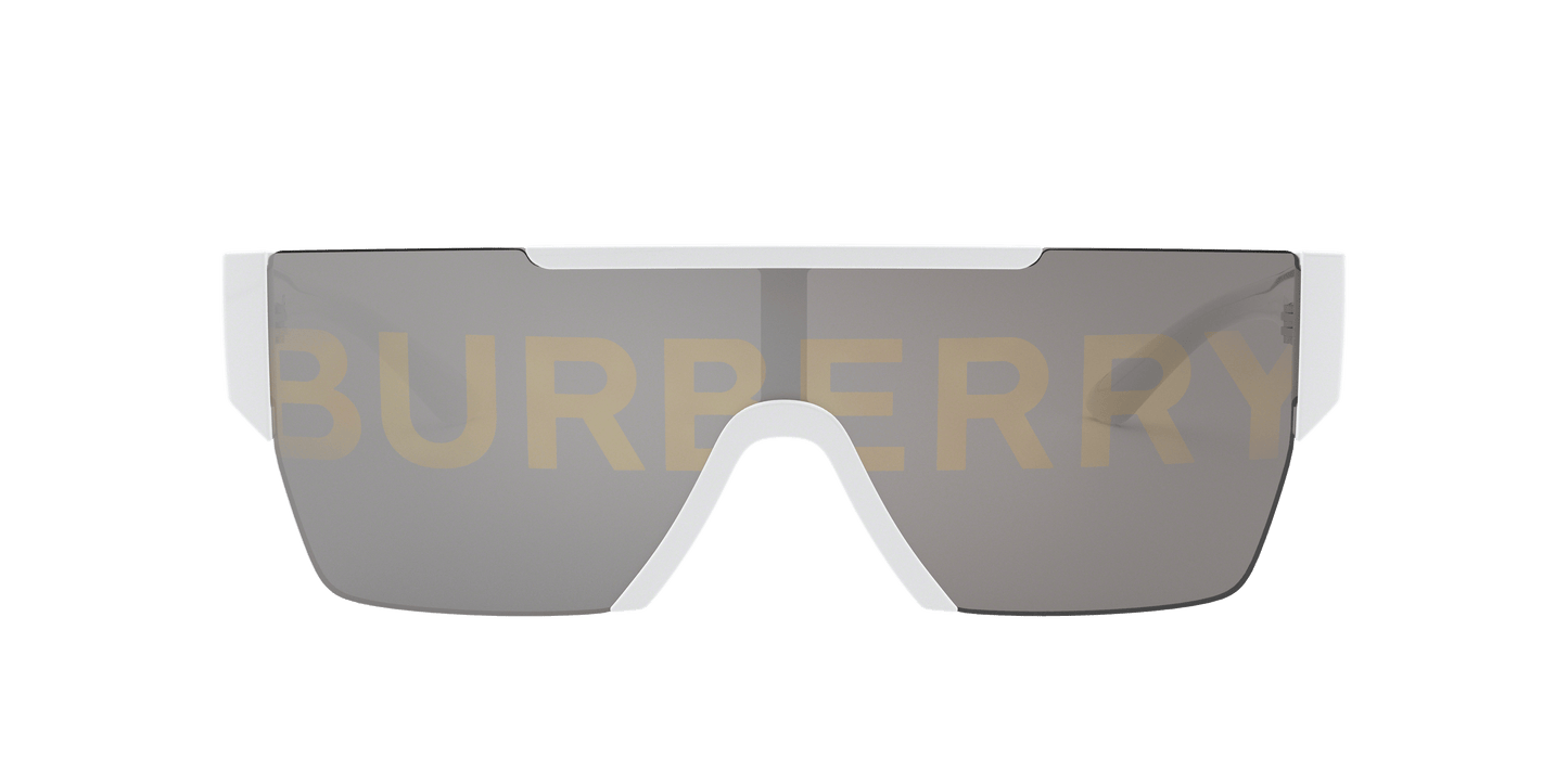 Burberry Sunglasses White-Grey Tampo Burberry Silver/Gold2 | BURBERRY BE4291 White-Grey Tampo Burberry Silver/Gold2