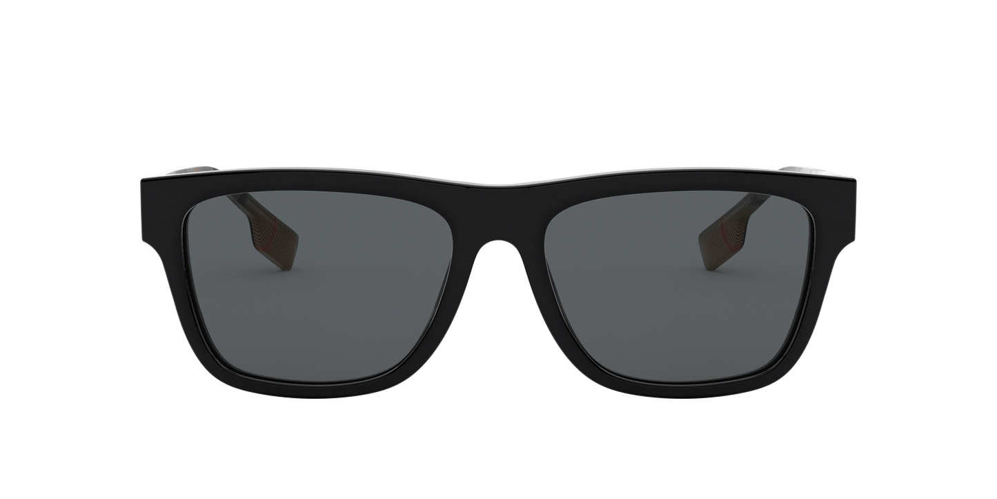 Burberry Sunglasses Black Polarized Grey | BURBERRY BE4293 Black-Polarized Grey
