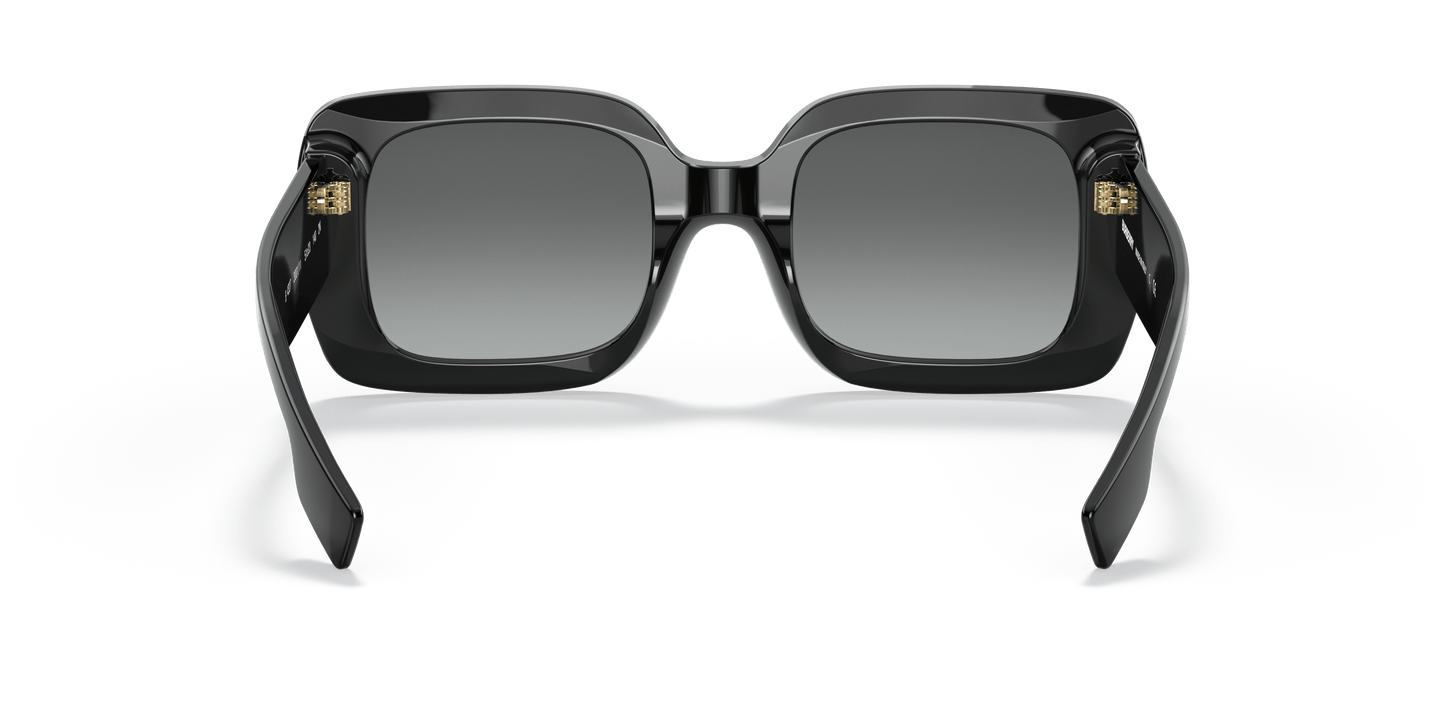 משקפי שמש בורברי שחור-אפור שיפוע | BURBERRY BE4327 Delilah Black-Grey Gradient