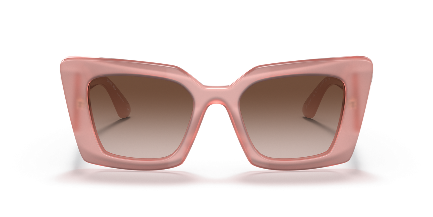 Burberry Sunglasses Pink-Brown Gradient | BURBERRY BE4344 Daisy Pink-Brown Gradient