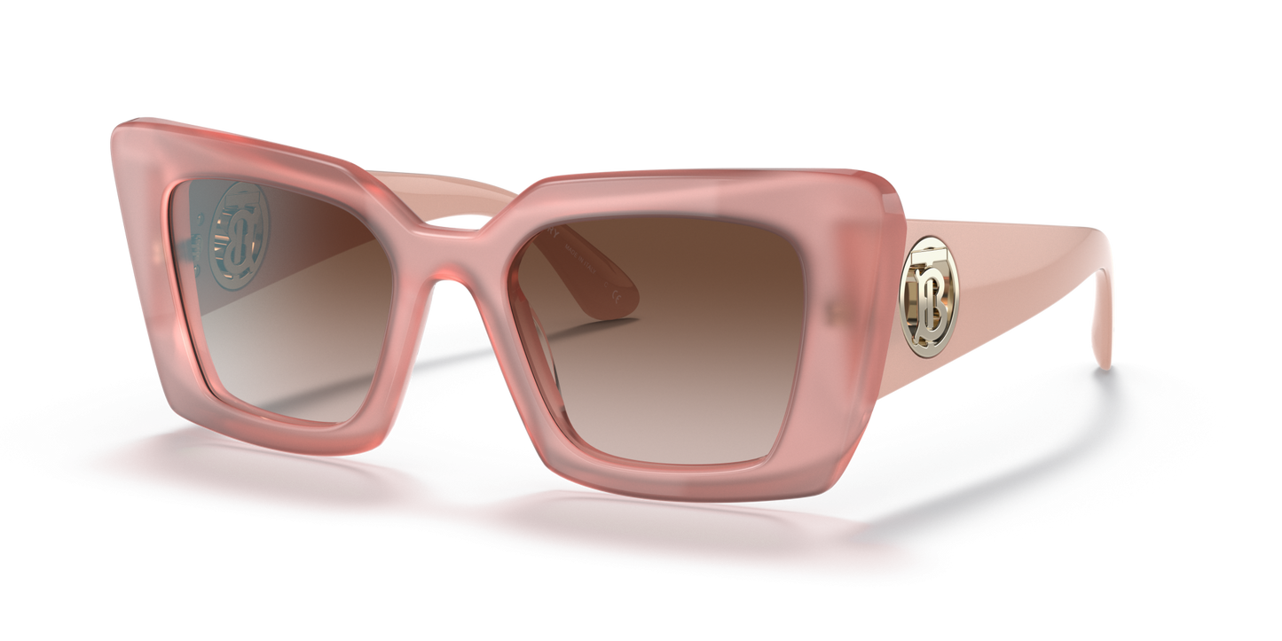 Burberry Sunglasses Pink-Brown Gradient | BURBERRY BE4344 Daisy Pink-Brown Gradient