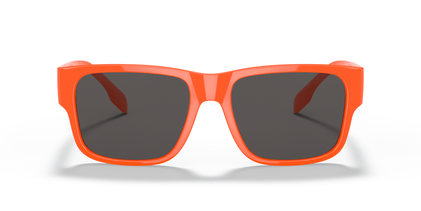 Burberry Sunglasses Orange-Dark Grey | BURBERRY BE4358 Knight Orange-Dark Grey