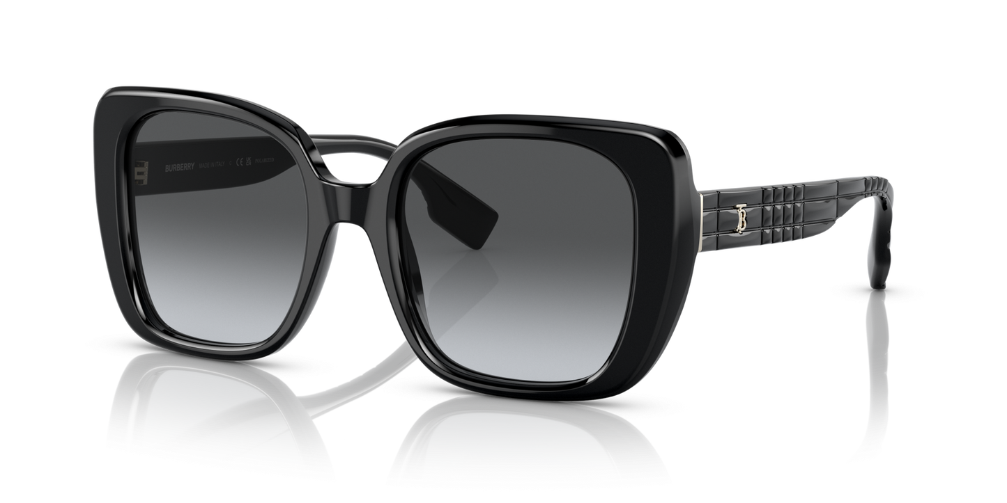 משקפי שמש של ברברי קוטב שחור-אפור | BURBERRY BE4371 Helena Black-Grey Polar