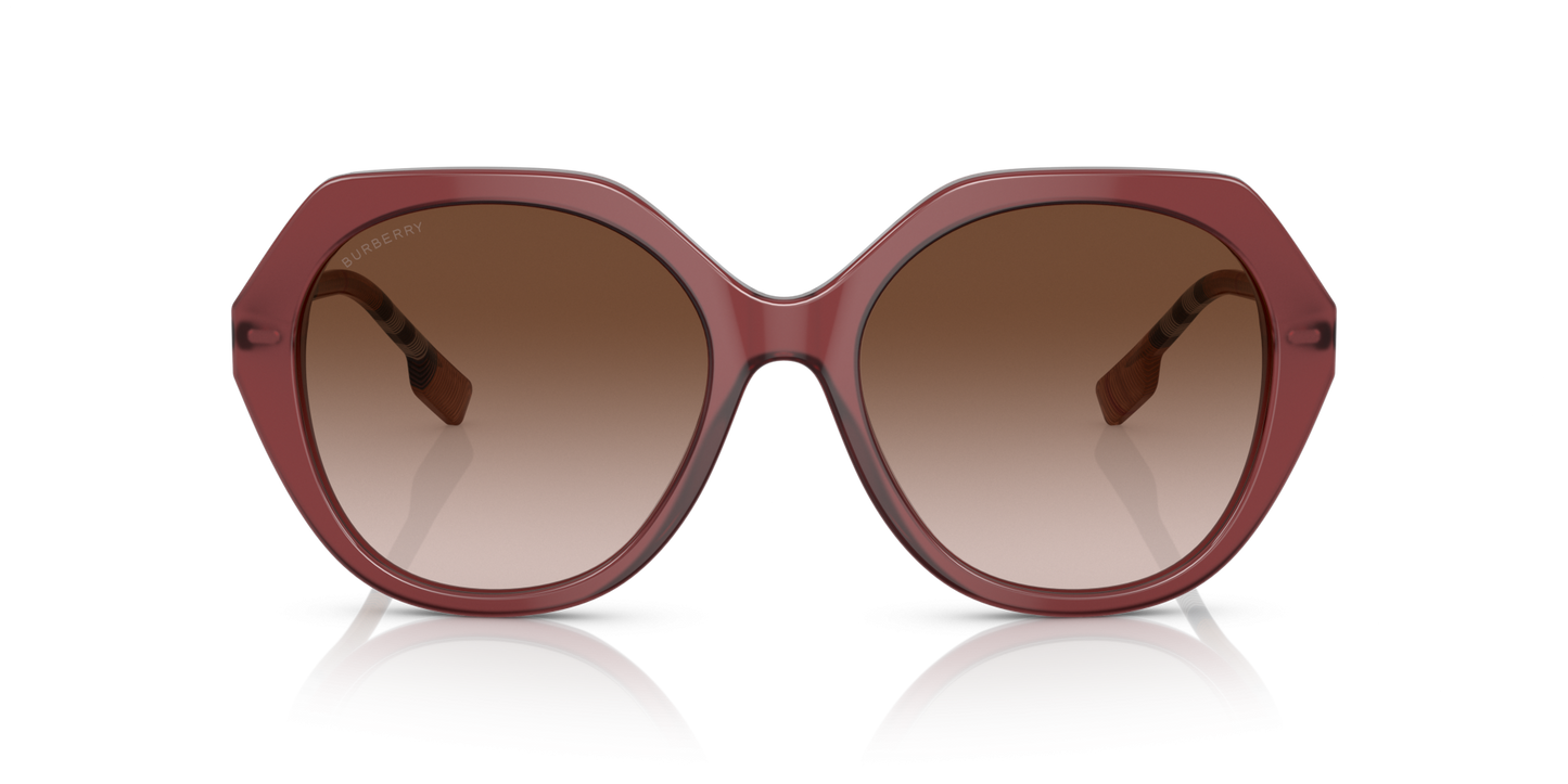 Burberry Sunglasses Bordeaux-Brown Gradient | BURBERRY BE4375 Vanessa Bordeaux-Brown Gradient