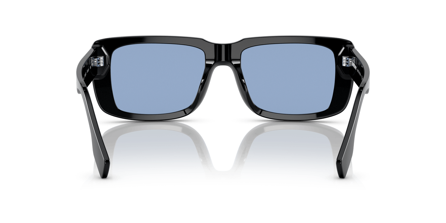משקפי שמש בורברי שחור-תכלת | BURBERRY BE4376U Jarvis Black-Light Blue