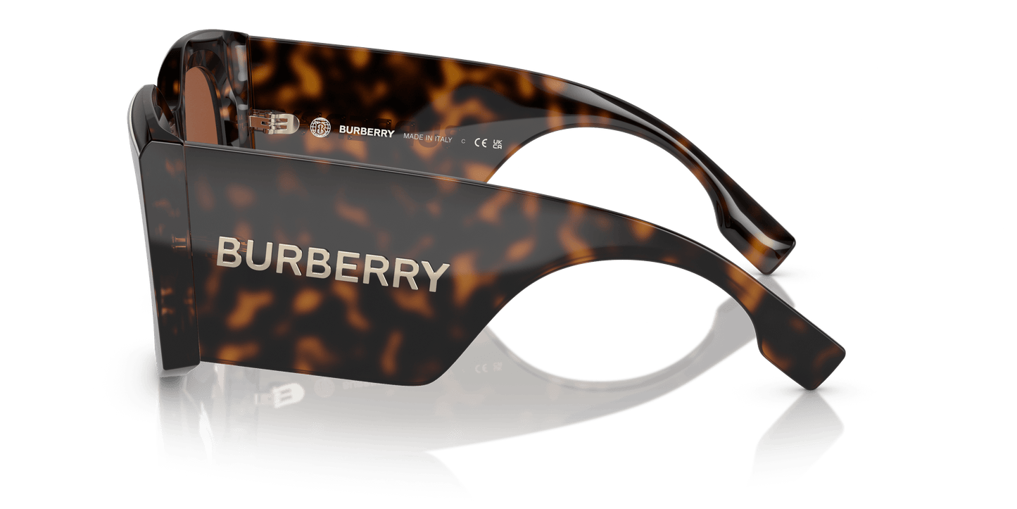 Burberry Sunglasses Dark Havana Brown | BURBERRY BE4388U Madeline Dark Havana-Brown Gradient