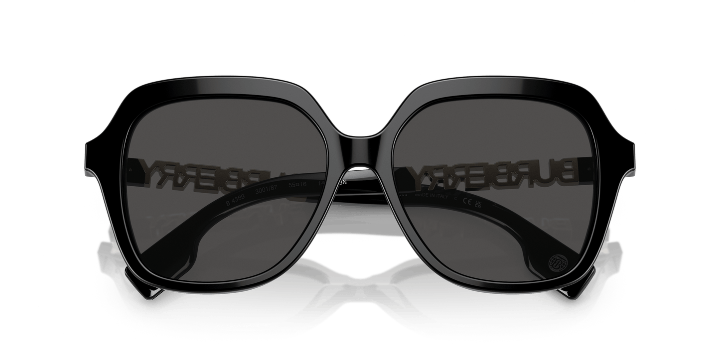 Burberry Sunglasses Black-Dark Grey | BURBERRY BE4389 Joni Black-Dark Grey