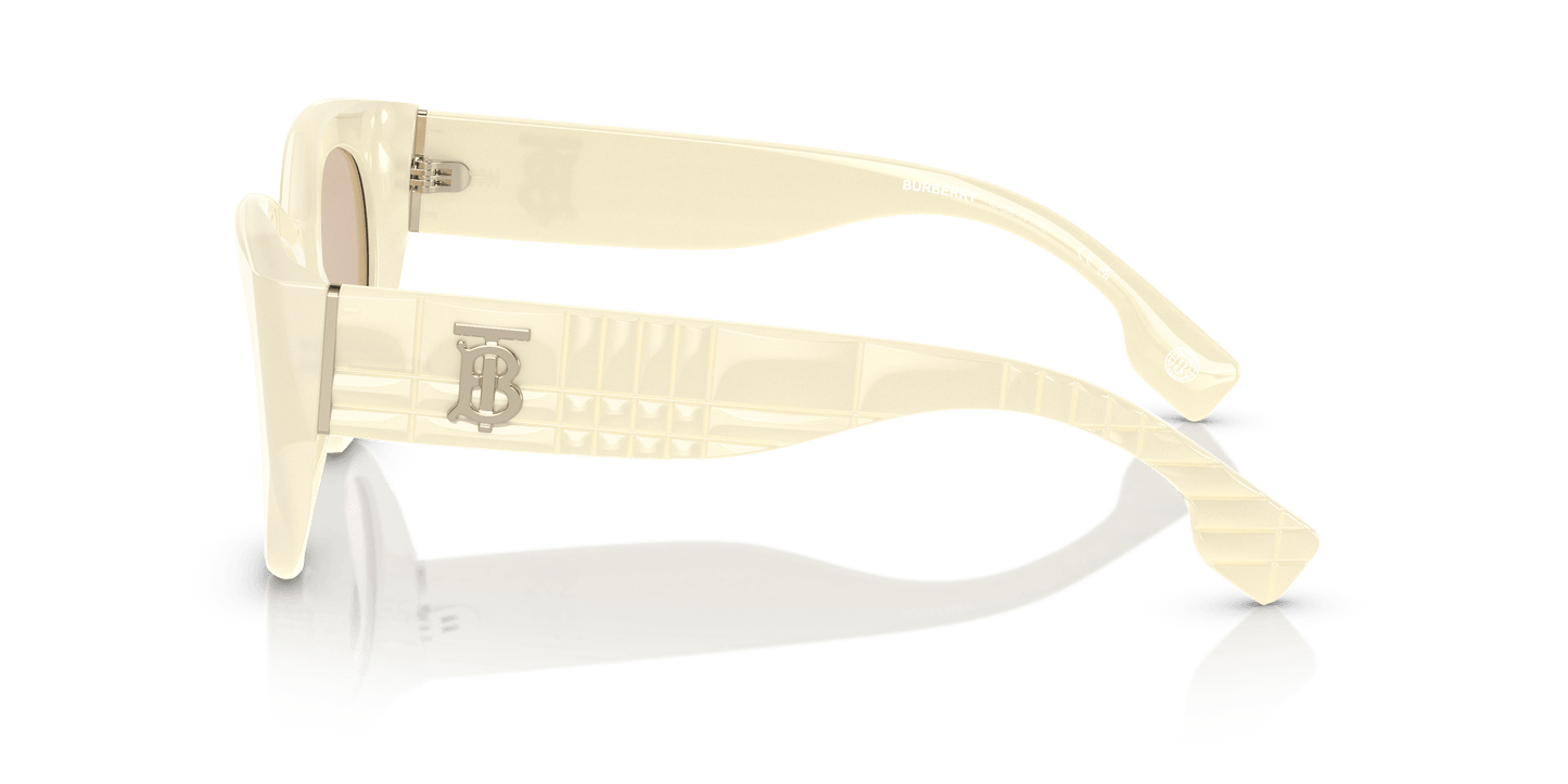 משקפי שמש בורברי אייבורי-חום בהיר | BURBERRY BE4390 Meadow Ivory-Light Brown