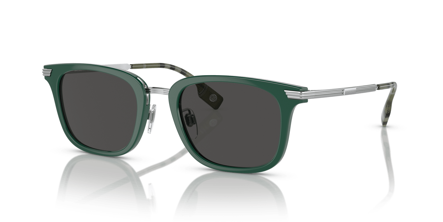 Burberry Sunglasses Green-Dark Grey | BURBERRY BE4395 Peter Green-Dark Grey