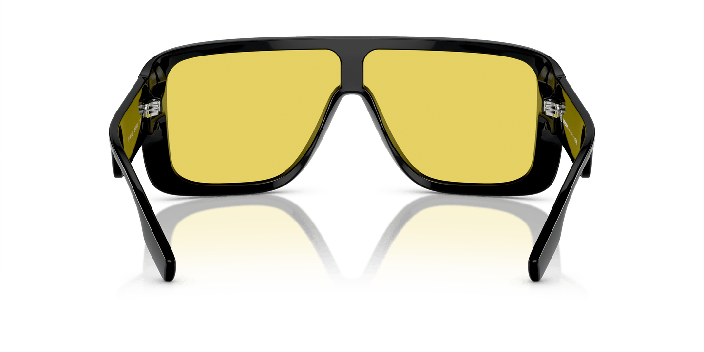 משקפי שמש בורברי שחור-צהוב | BURBERRY BE4401U Black-Yellow
