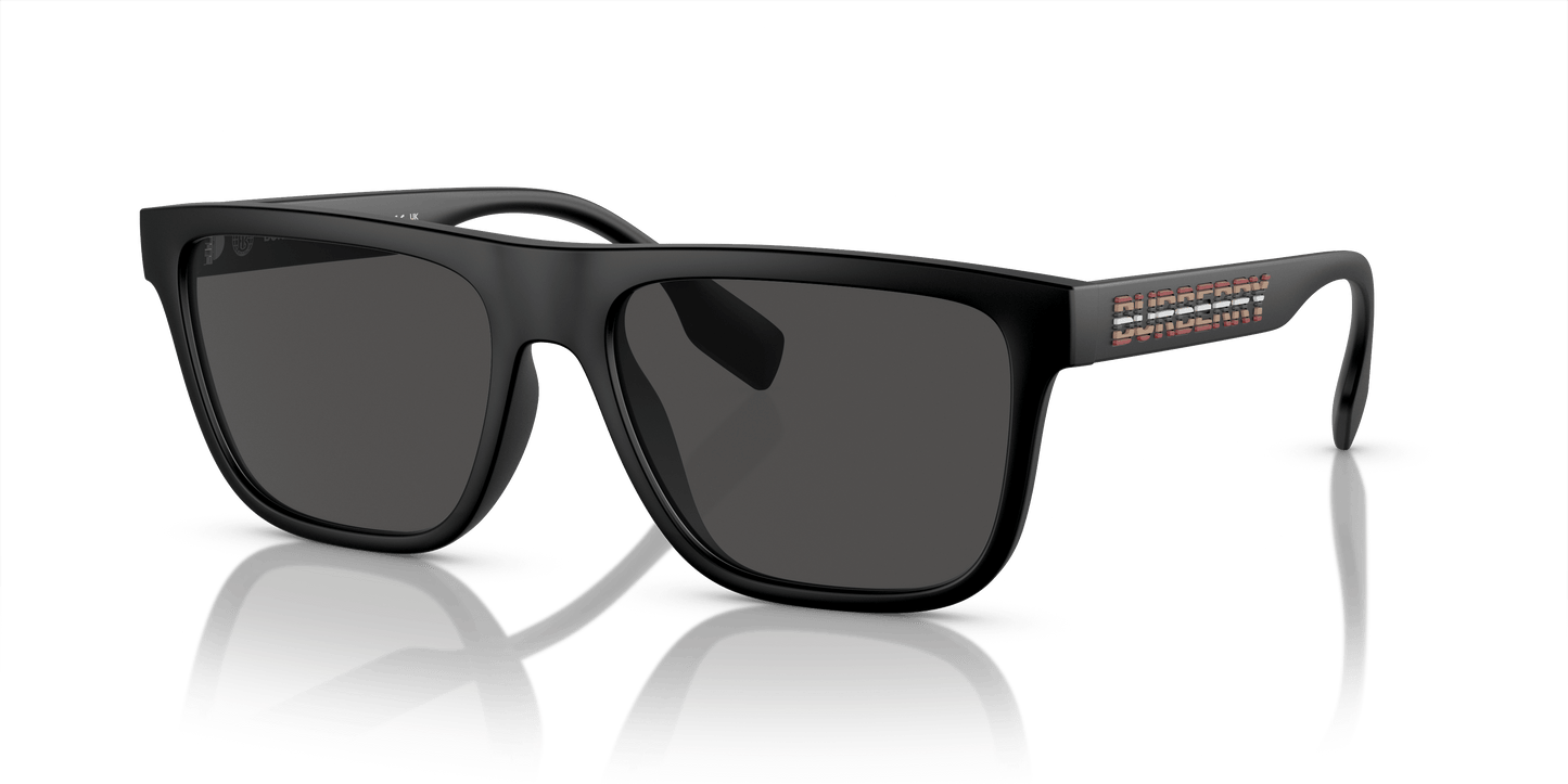 משקפי שמש של ברברי מט שחור-אפור כהה | BURBERRY BE4402U Matte Black-Dark Grey