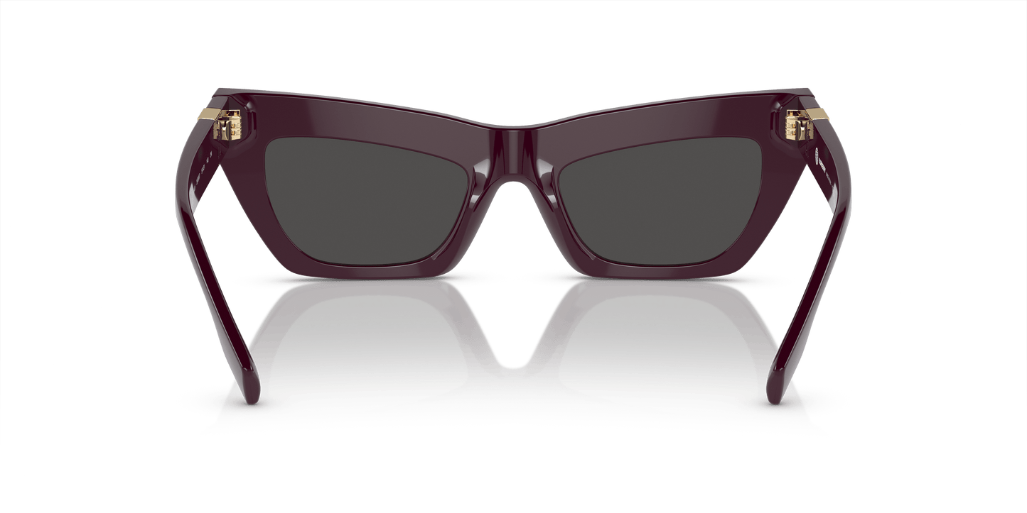 משקפי שמש של ברברי בורדו-גריג'יו אפל | BURBERRY BE4405 Bordeaux-Dark Grigio