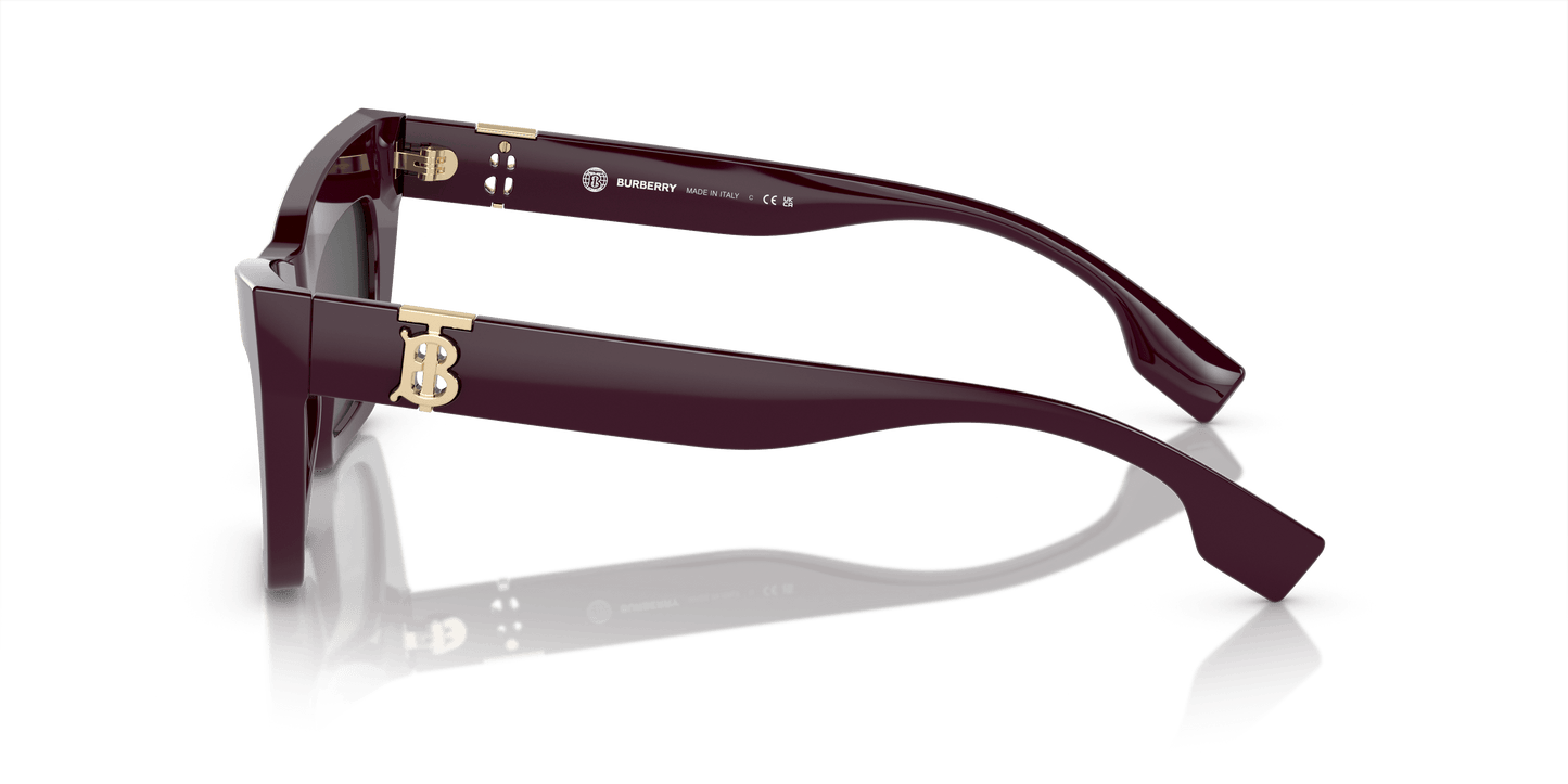 משקפי שמש של ברברי בורדו-גריג'יו אפל | BURBERRY BE4405 Bordeaux-Dark Grigio