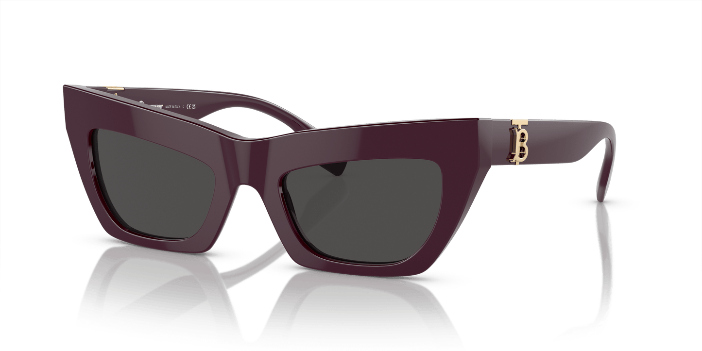 משקפי שמש של ברברי בורדו-גריג'יו אפל | BURBERRY BE4405 Bordeaux-Dark Grigio