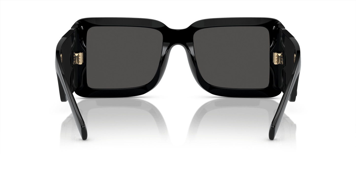 משקפי שמש בורברי שחור-אפור כהה | BURBERRY BE4406U Black-Dark Grey