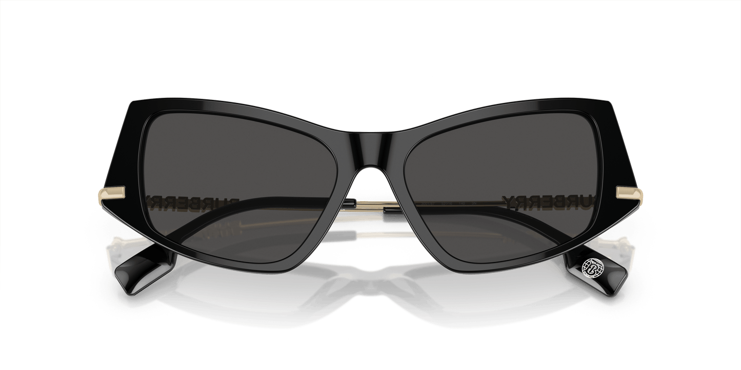 Burberry Sunglasses Black-Dark Grey | BURBERRY BE4408 Black-Dark Grey