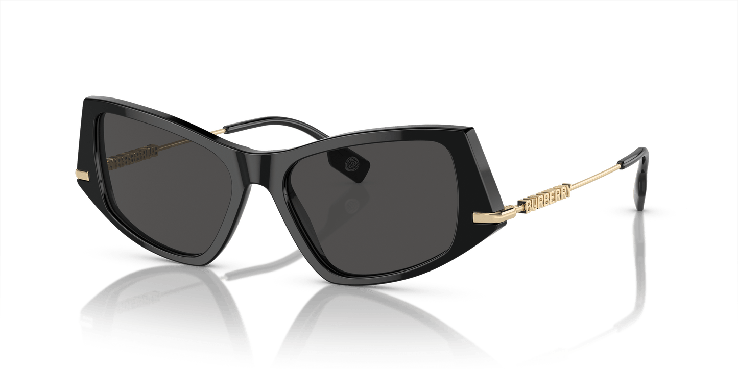 Burberry Sunglasses Black-Dark Grey | BURBERRY BE4408 Black-Dark Grey
