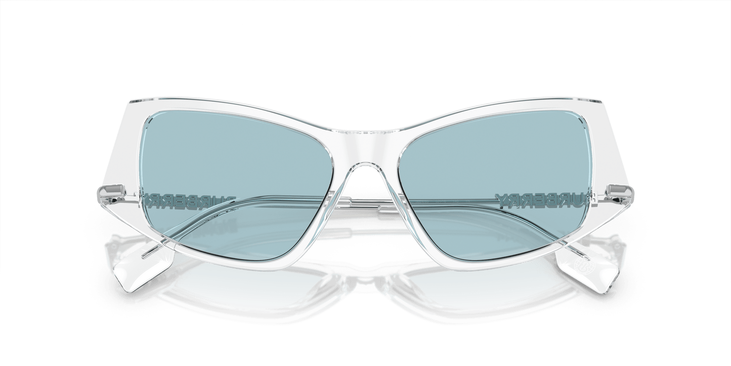 משקפי שמש של ברברי תכלת שקוף-קל | BURBERRY BE4408 Transparent-Light Azure