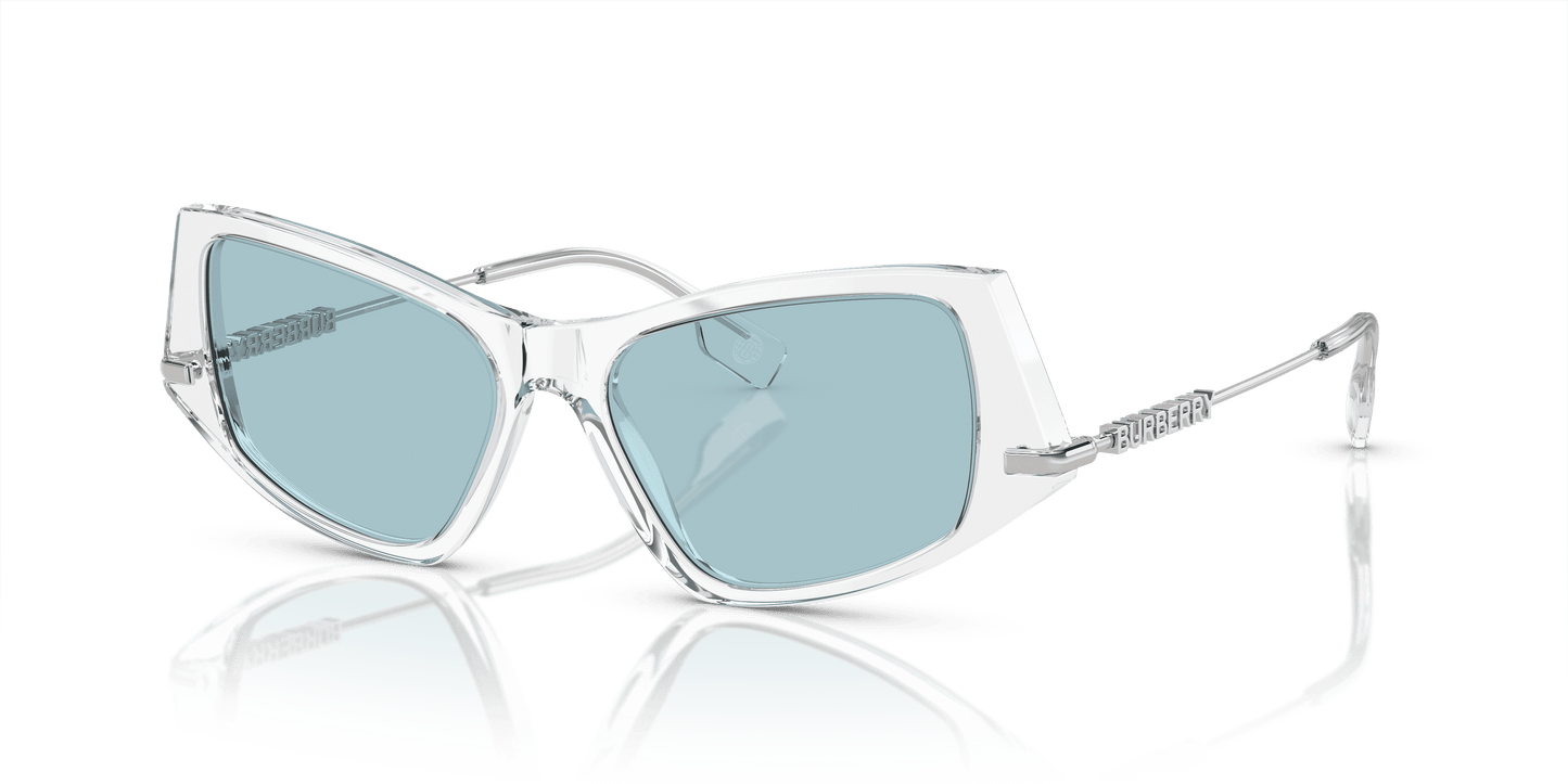 משקפי שמש של ברברי תכלת שקוף-קל | BURBERRY BE4408 Transparent-Light Azure
