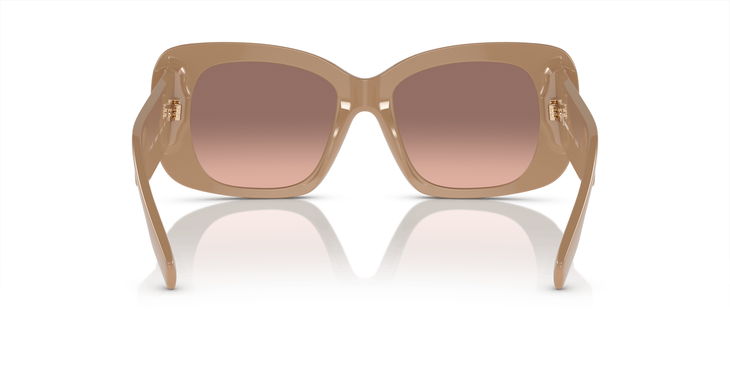 משקפי שמש של ברברי צבע בז'-ורוד חום כהה | BURBERRY BE4410 Beige-Pink Gradient Dark Brown